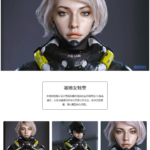 赛博女警影视角色高级案例教学（画质高清有素材）