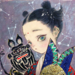 猫君大白2019岩彩手绘技法古风人物绘制【画质还行】