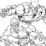 画画的春哥人体结构+人物速写+造型构造